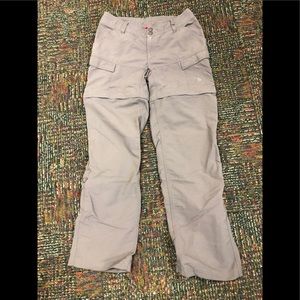 North Face pants to shorts convertible hiking